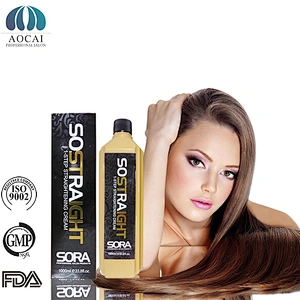 OEM/ODM Factory Price 1000ML brazilian keratin hair straightening  cream protein hair rebonding cream