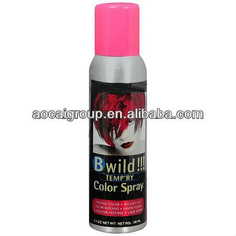 2014 new trend product temporary washable hair color spray
