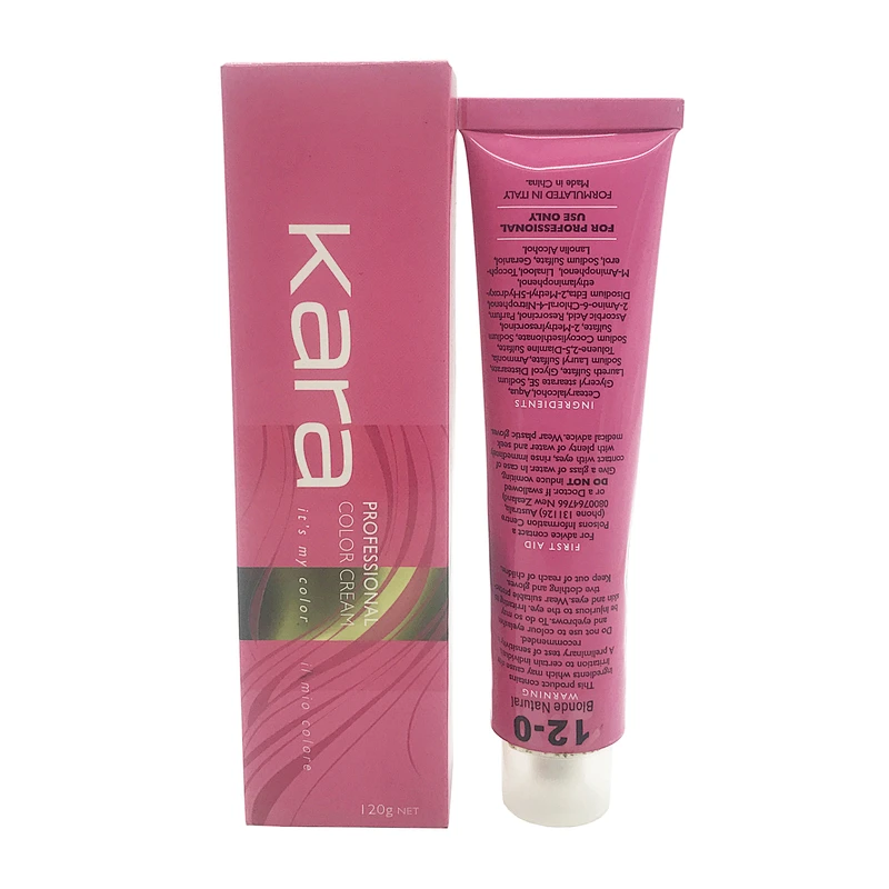Low ammonia  OEM hair dye quality professional Hair color cream hair color dye