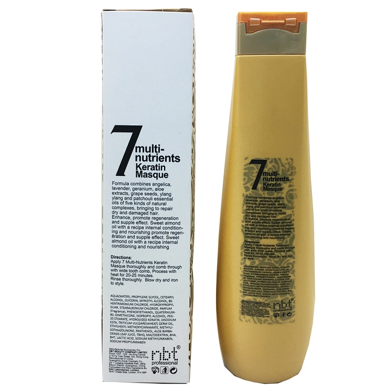 Morocco Argan Oil in Hair conditioner  Straight Hair straight smooth7 Muti-Nutrients keratin masque