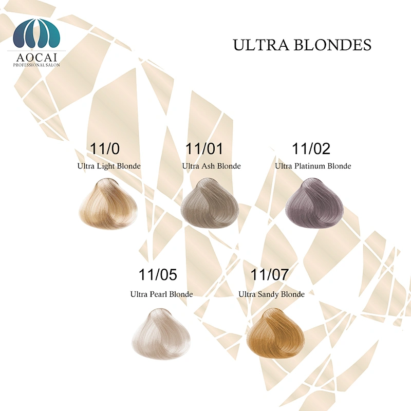 OEM/ODM professional use hair dye color chart for salon