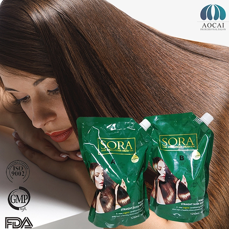 Hot sale keratin professional ionic permanent hair straightening cream