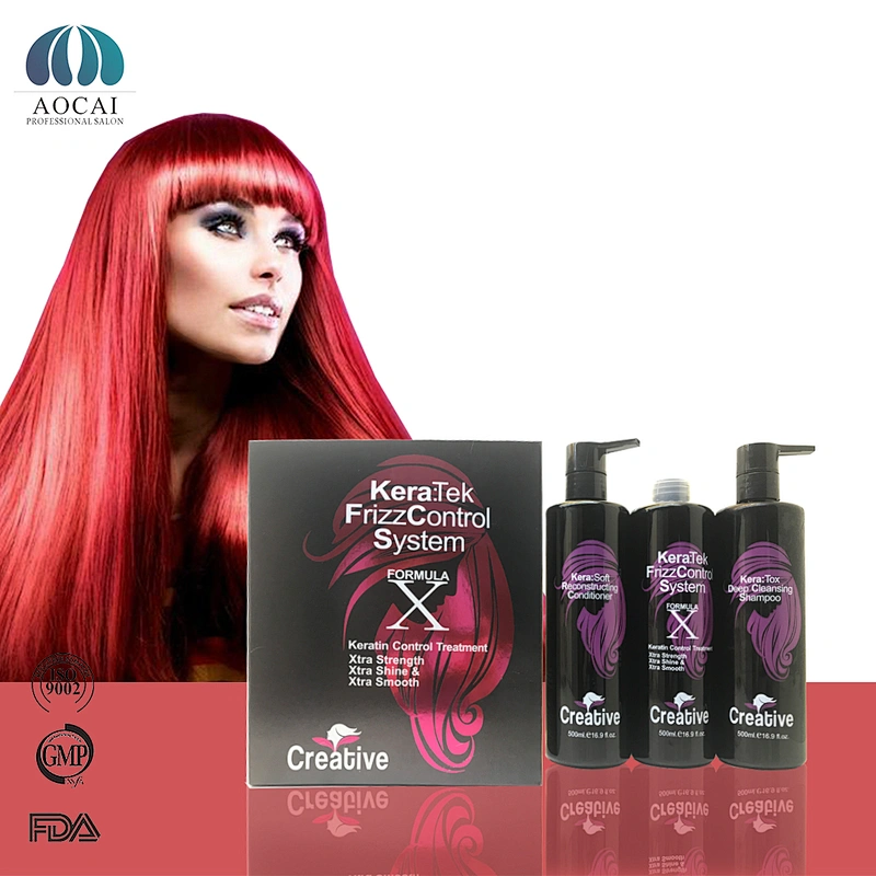 Professional Brazilian keratina Smoothing Moisture cream keratin hair straightening