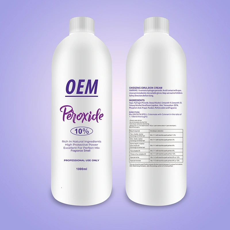 Professional hair color Peroxide,hair color Developer,Oxidant private label