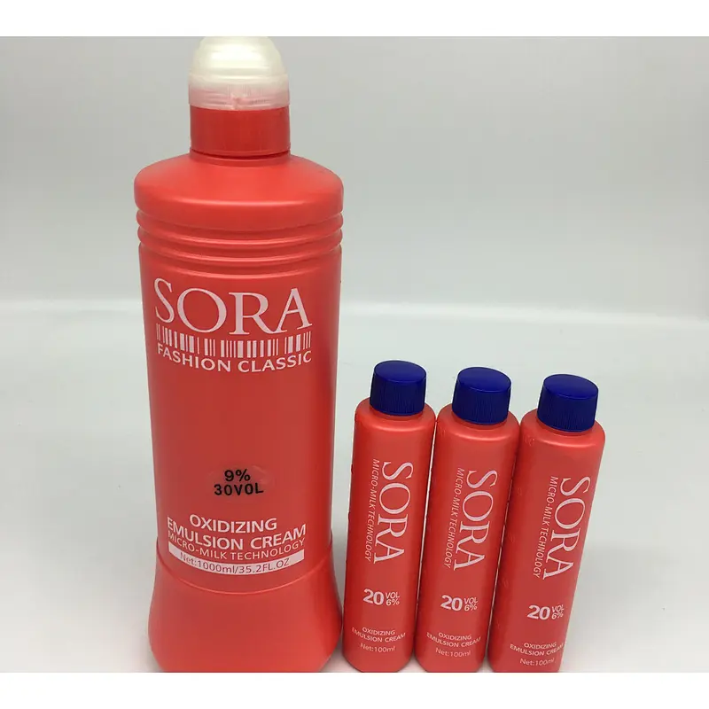Professional fragrant hair color cream oxidant peroxide hair color developer(3%,6%,9%,12%)