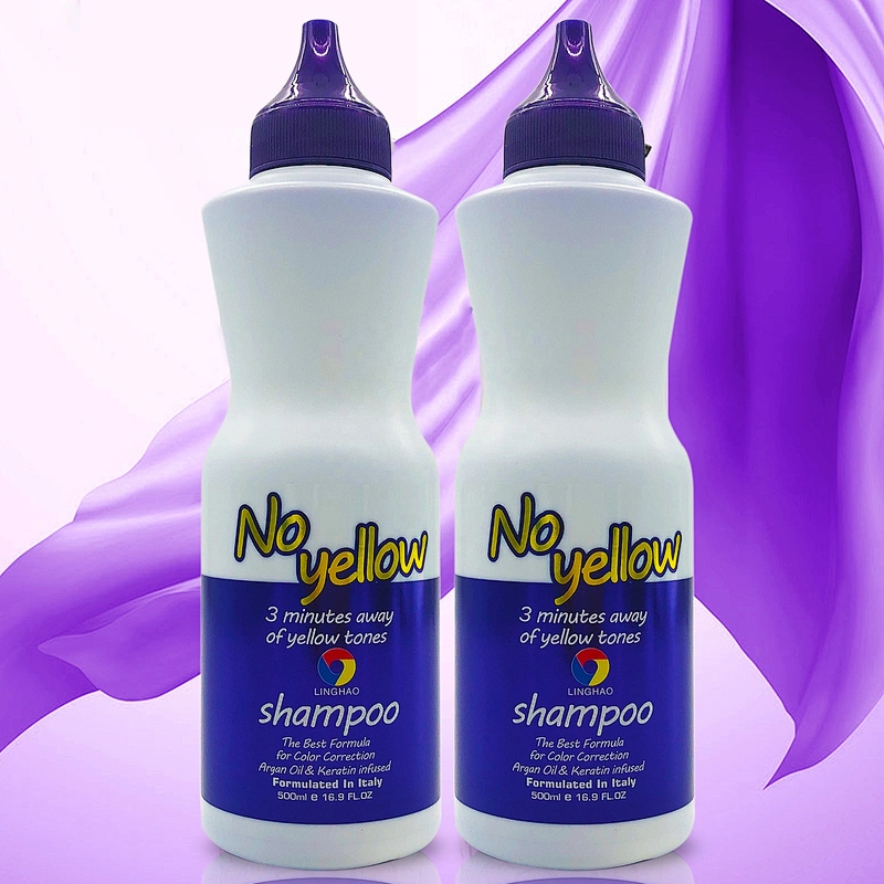 Private label purple shampoo purple keratin toner purple shampoo for blonde ash hair