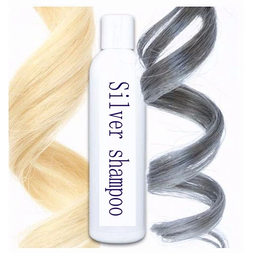 Keratin Home Treatment Anti- brassy Purple Toner Shampoo For Blonde Hair Keep No Yellow Effect