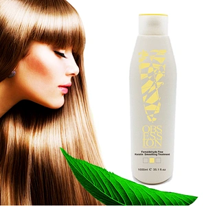 Obsession professional hair treatment keratin hair straightening cream Brazilian