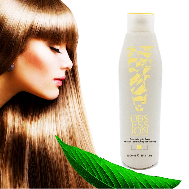 Obsession professional hair treatment keratin hair straightening cream Brazilian