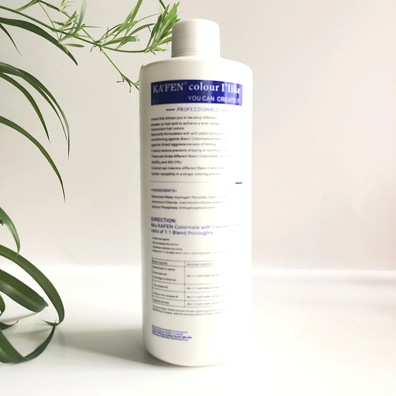 OEM ODM Private Label Hair Peroxide Perfect Fragrant Smell Hair Color Cream and Developer