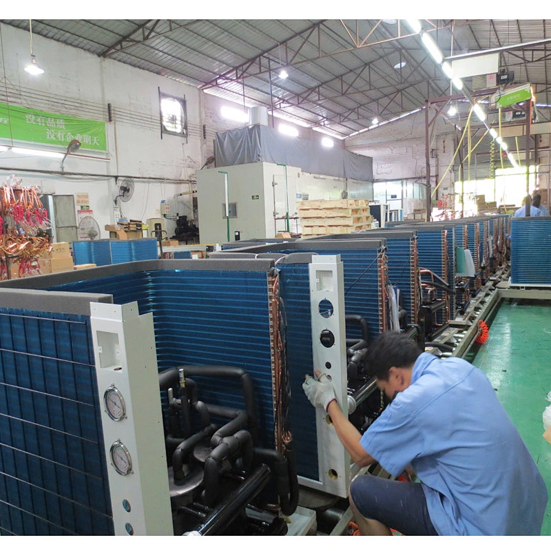 24Kw 工程用热泵 高能效热泵热水器 可连接太阳能加热器使用