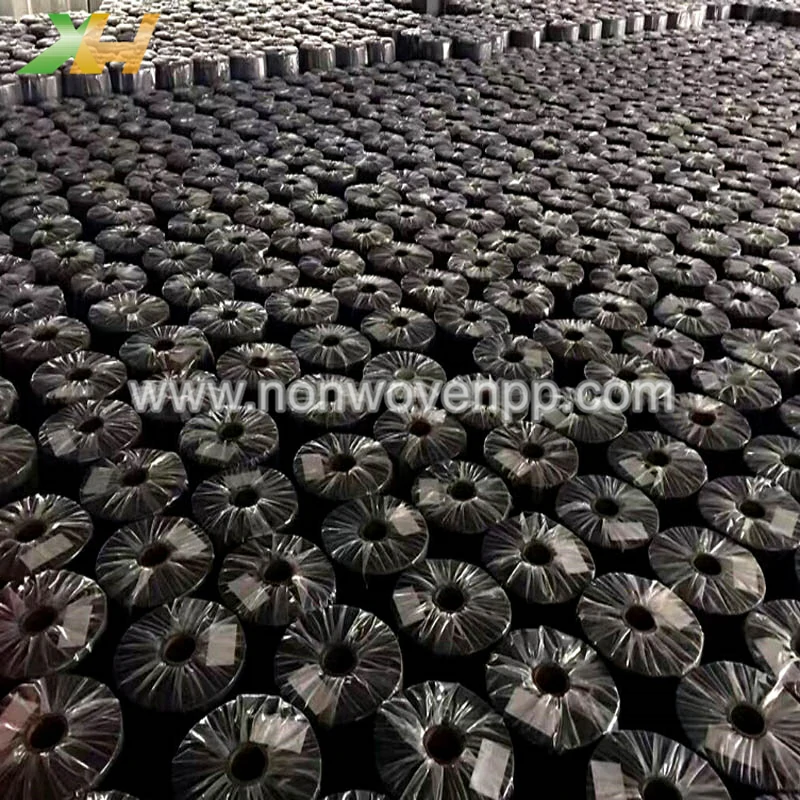 black polypropylene spunbond non woven fabric production