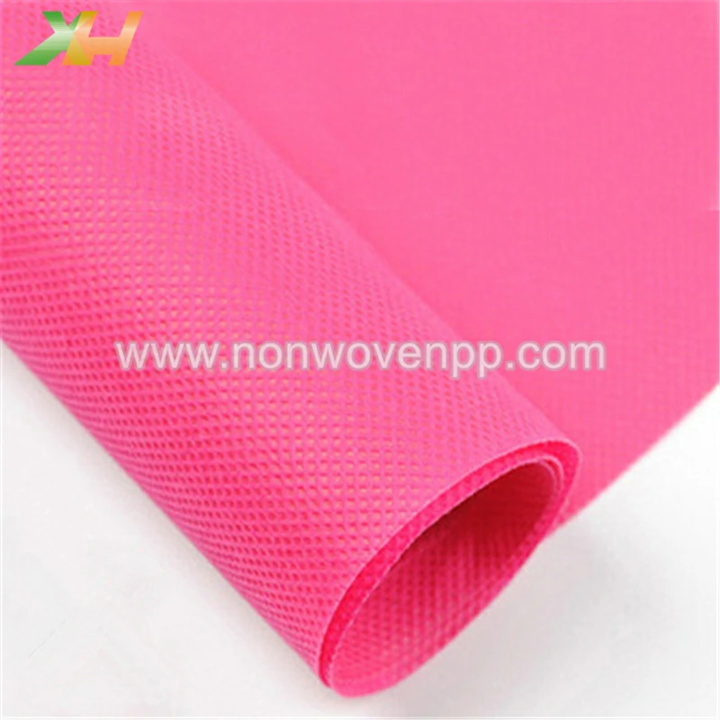 non woven fabric polypropylene pink 60gsm