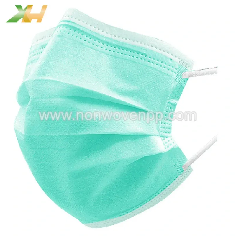 green face mask