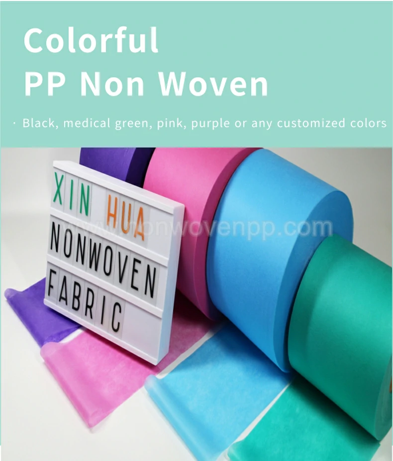 soft medical blue color face mask nonwoven roll