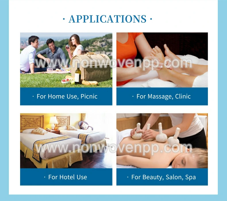 disposable hospital pp nonwoven bed sheet roll