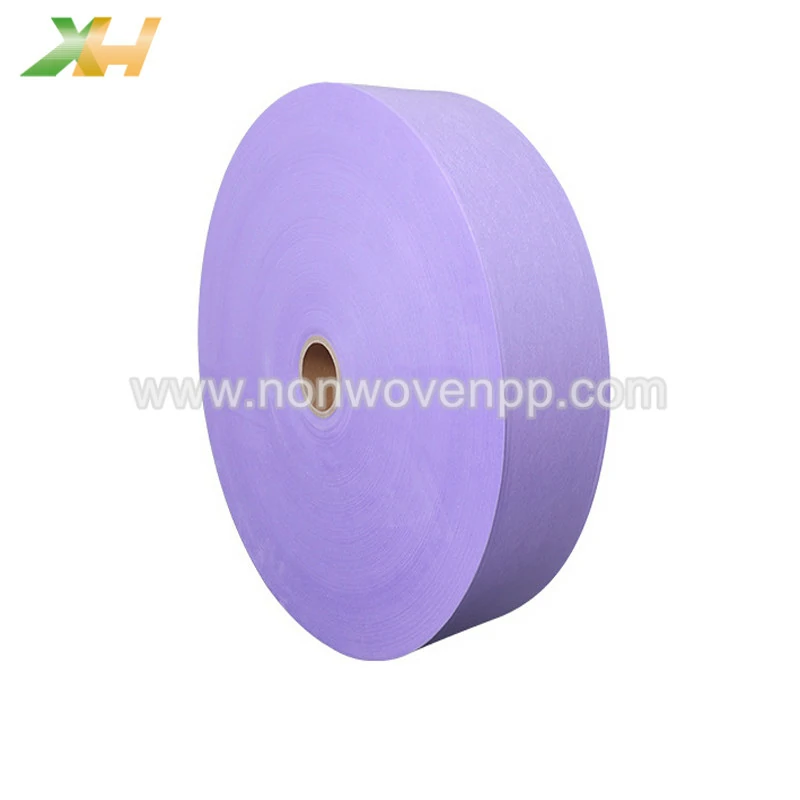 lilac non woven raw material face mask