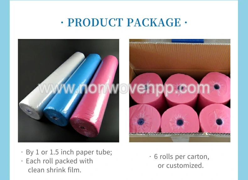nonwoven disposable bed sheet roll