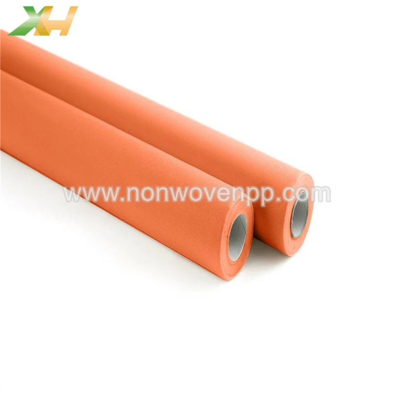 disposable non-woven table cloth Orange
