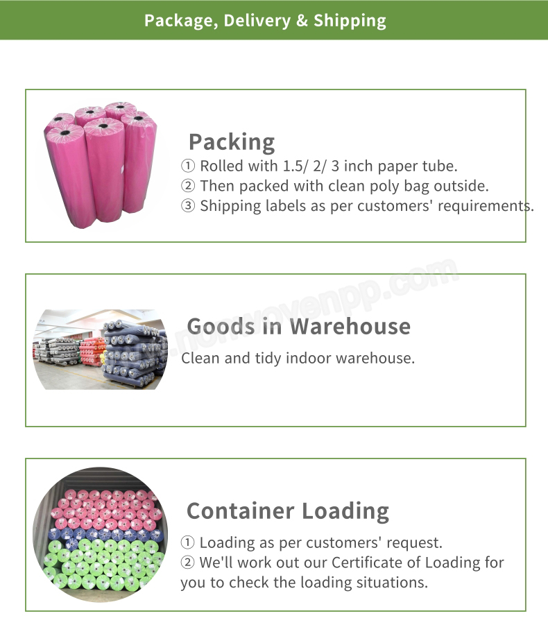 polypropylene spunbond fabric material factory