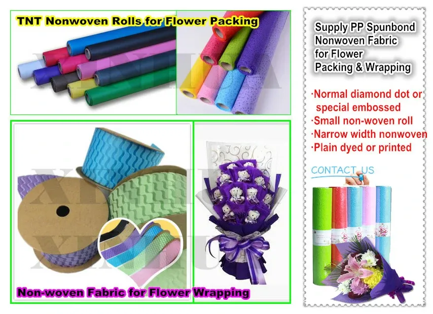 nonwoven for flowers