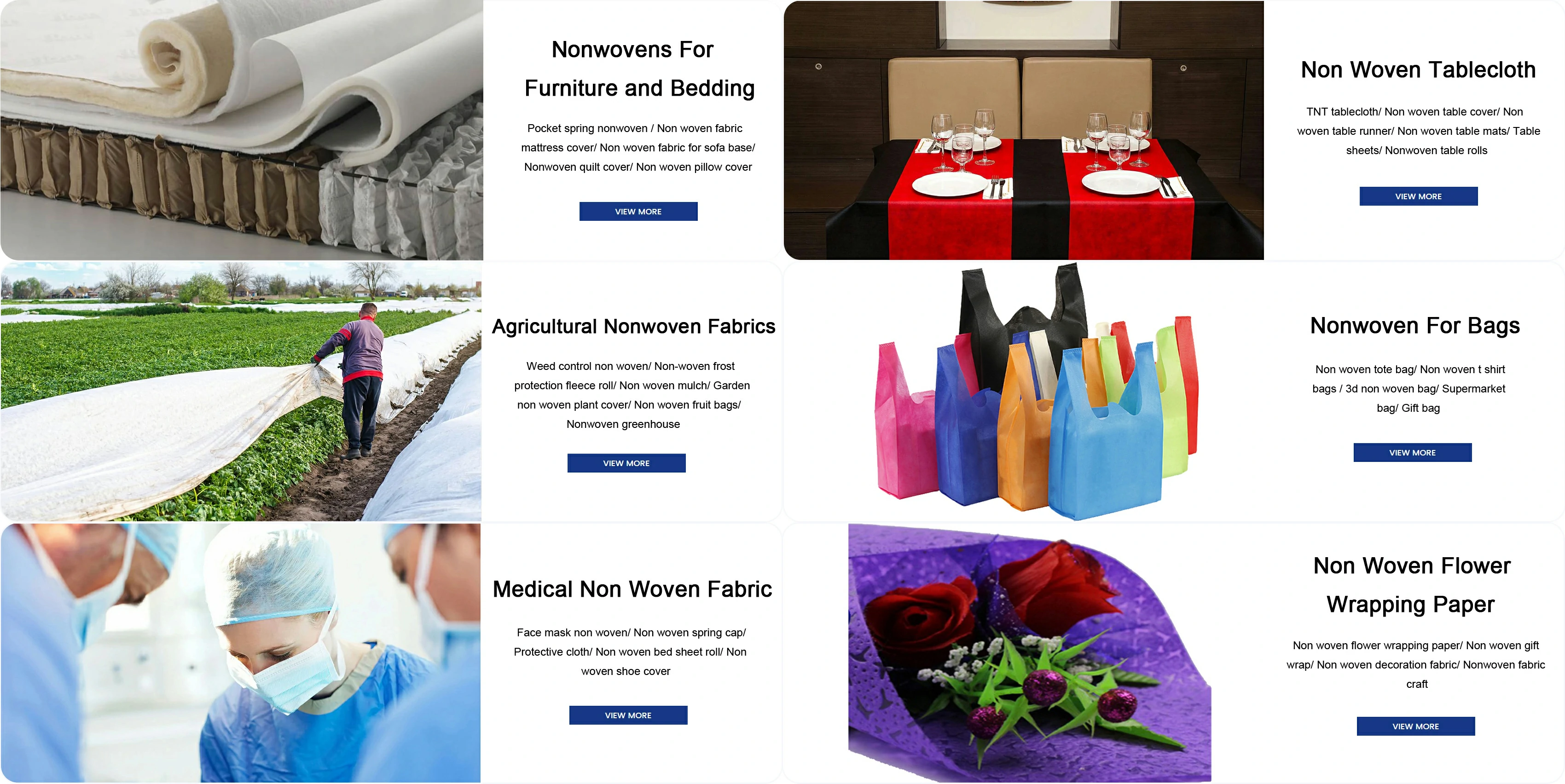non woven fabric