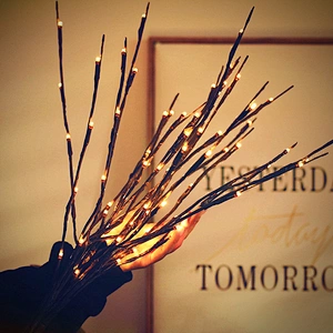 Modern 20 willow branch lamp tube home interior decoration festival layout LED lamp tube