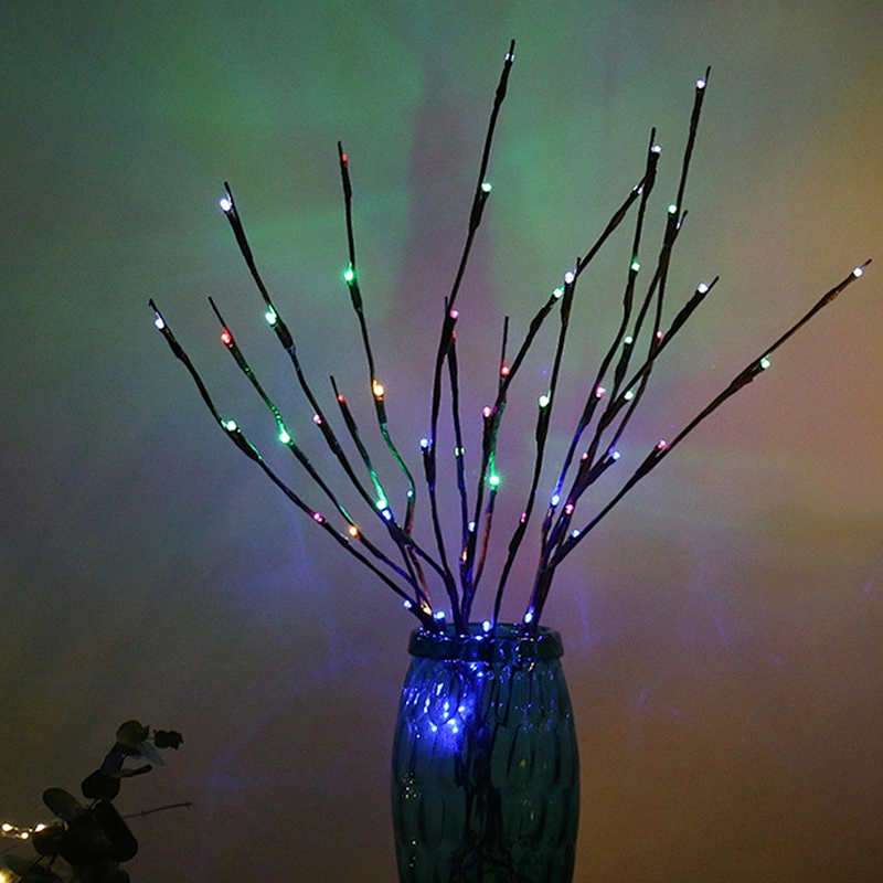 Modern 20 willow branch lamp tube home interior decoration festival layout LED lamp tube