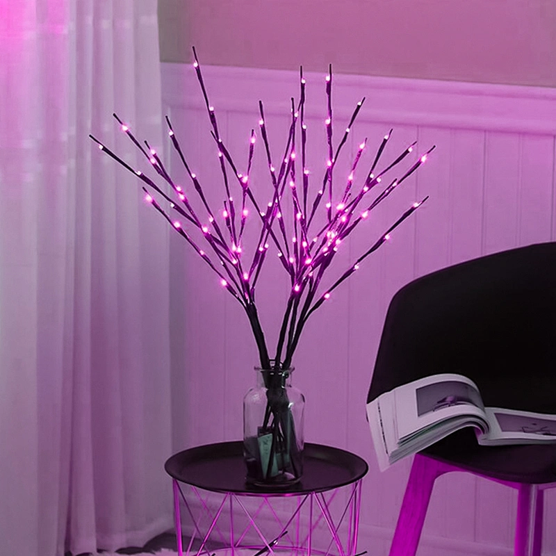 Modern 20 willow branch lamp tube home interior decoration festival layout LED lamp tube