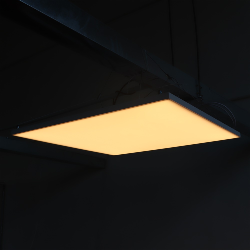 frameless panel light can change CCT with Casambi, Tuya, Dali control system.