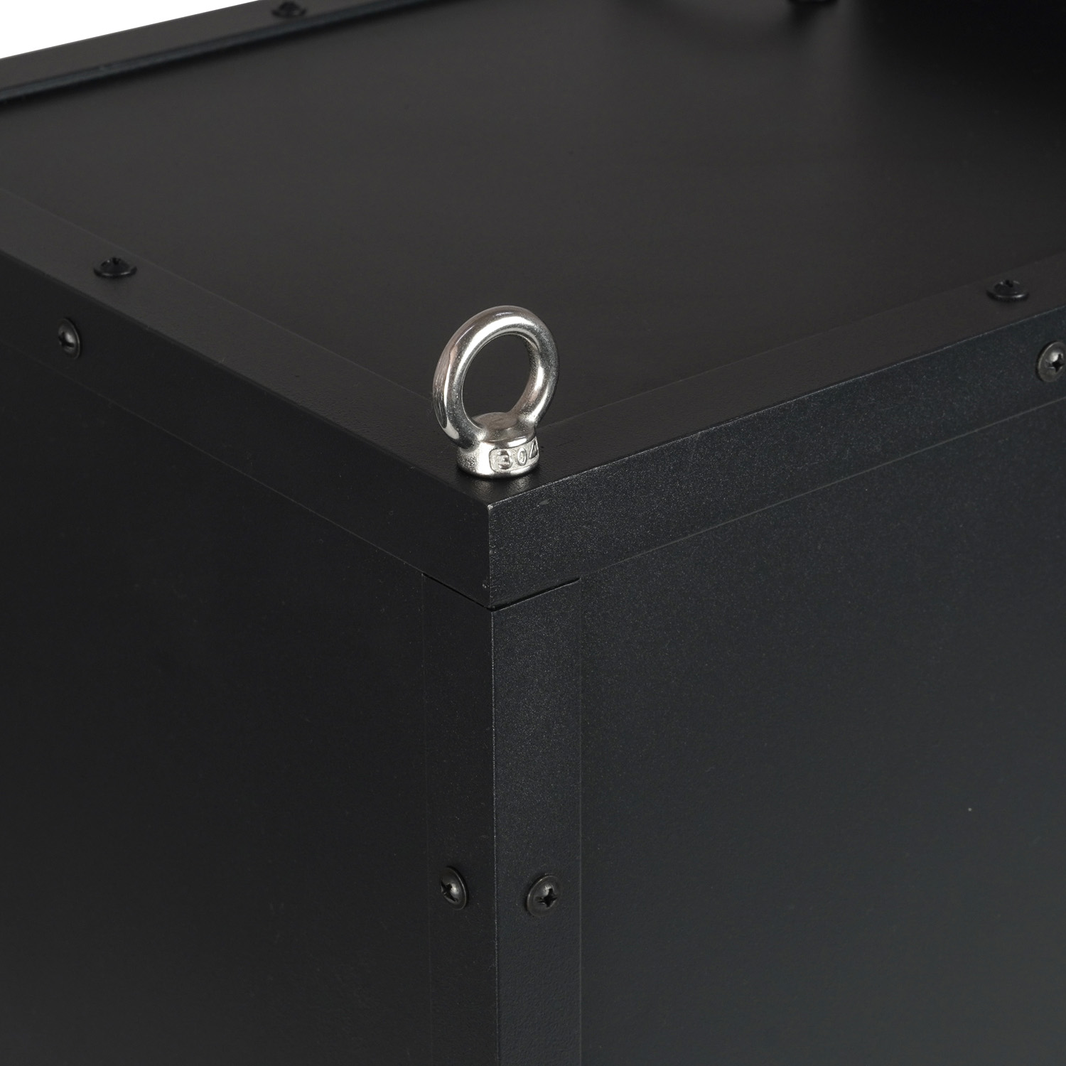Lumin 600x1200mm Direct Sun Skylight hanging installation detail with safety cable and spring mounting
