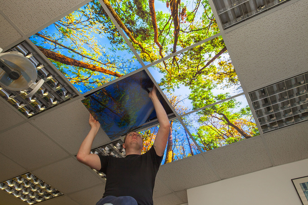 Actual installation in MRI suite - 100% non-ferrous material verified.