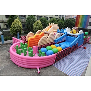 infltable obstacle-25x12m