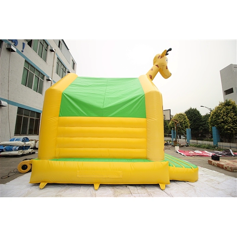 cute giraffe jumping castle jumping bouncer Inflatable Bouncer-4.7x4.7x5.8M