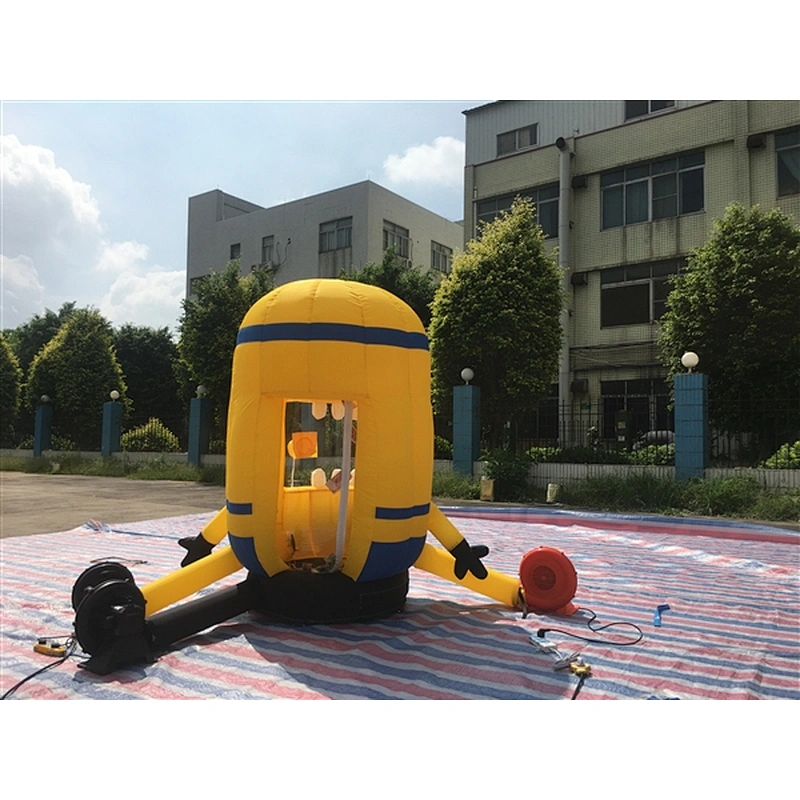 inflatable minions with giant mouth-2m