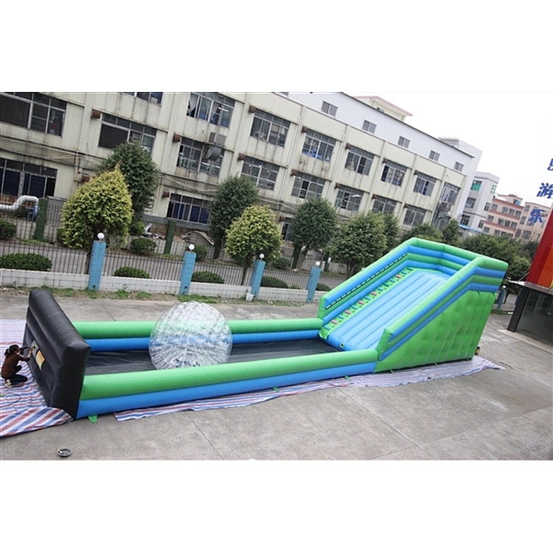 Sport games inflatable zorb ball  for sale Inflatable Slide-20x3.5x5M