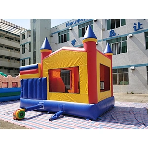 bouncer with slide jumping castle&basic castle&Inflatable Combo-5x4.8x4M