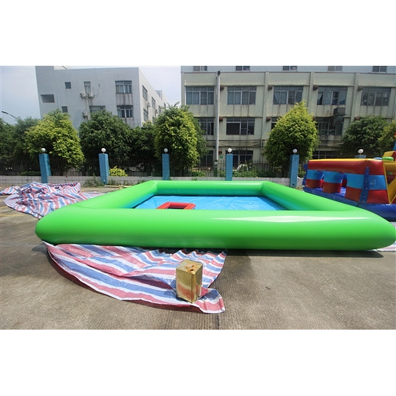 New design commercial inflatable swimming pool for sale-6x6x0.65m