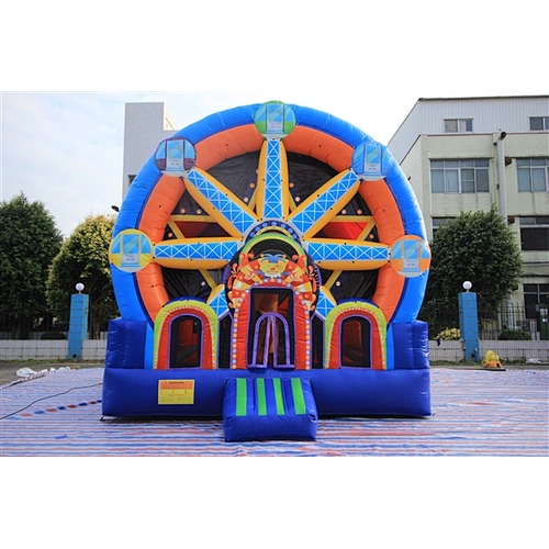 Ferris wheel jumping castle jumping bouncer Inflatable Bouncer-4.5x4.5x4M