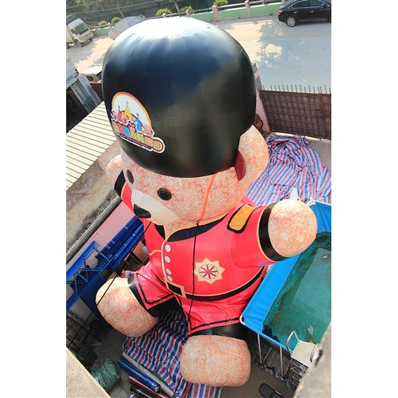 Customized shapes advertising cartoon for promotions,Advertising Model Bear Shape Inflatable Product Shape-8m