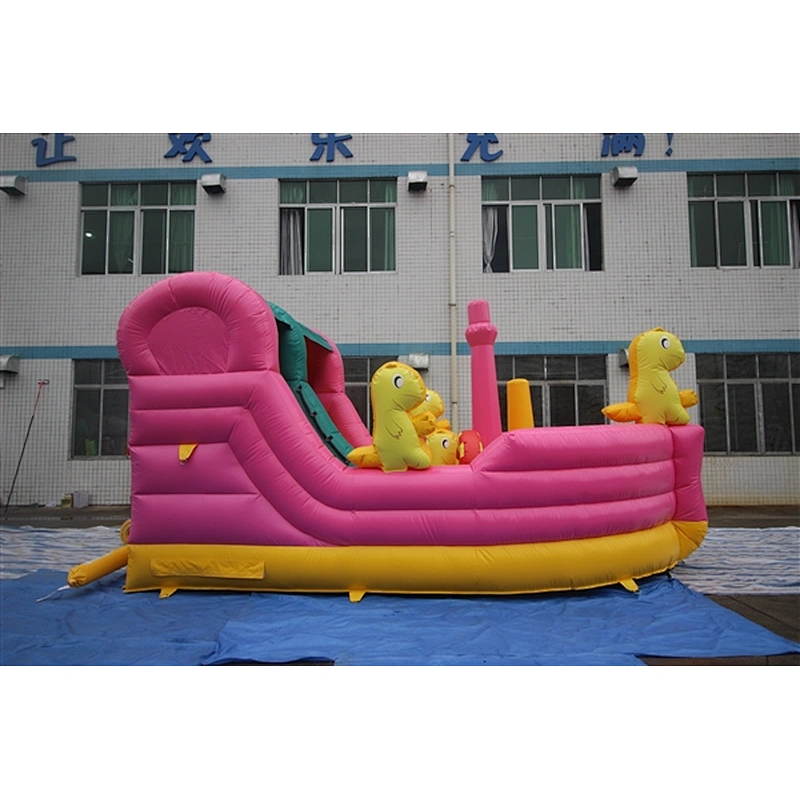 small cute dragon bouncer area for kids fun city inflatable amusement park-6x4x3M