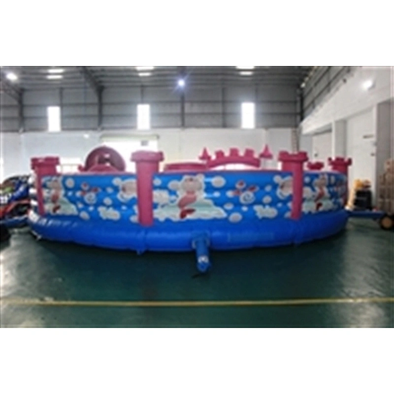 inflatable bouncer jumping castle  inflatable castle pink pony -11x11x4M