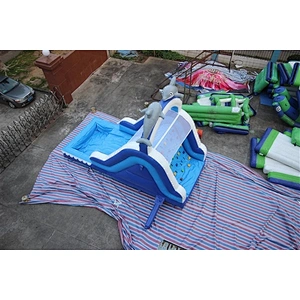 Newest Inflatable Water Slide Inflatable Slip Inflatable Water Slide For Kids-7x3x5m