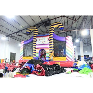 birthday candy candle inflatable jumping castle& Inflatable Bouncer-10x6x4.5M