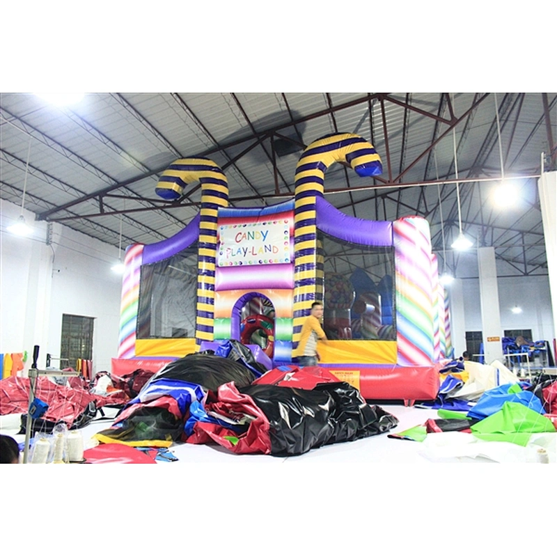 birthday candy candle inflatable jumping castle& Inflatable Bouncer-10x6x4.5M