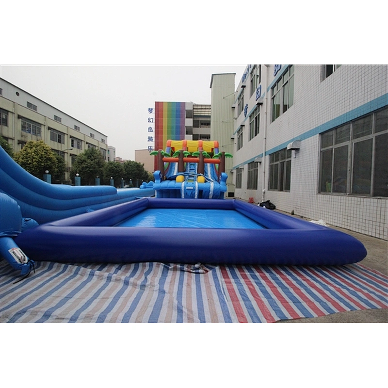 New design commercial inflatable swimming pool for sale-8x6x0.6m