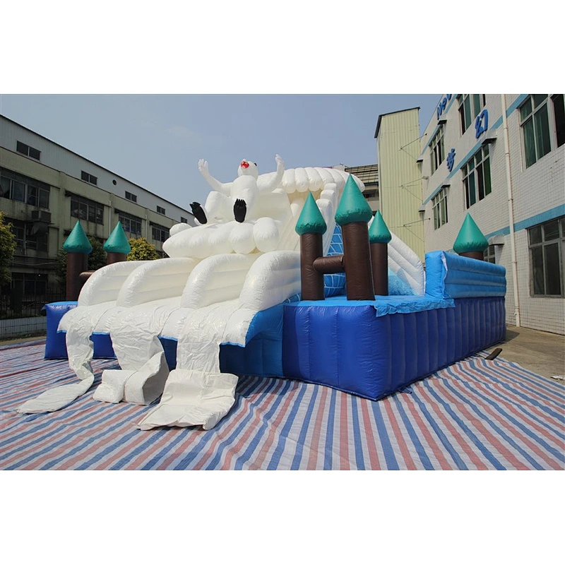 Water Slide For Adult Large Swimming Pool Water Park Pop For Sale-21.5x21.5m