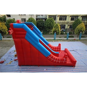 spider man style inflatable bouncer slide Inflatable Slide-8x4x6M