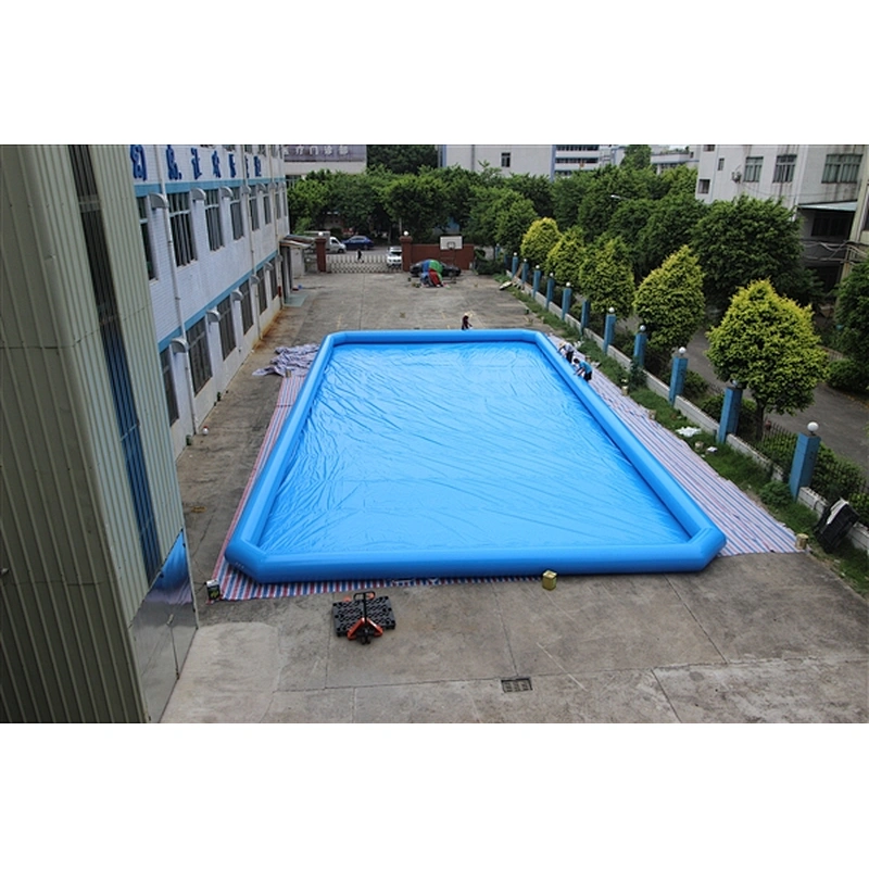 New design commercial inflatable swimming pool for sale-24x14m