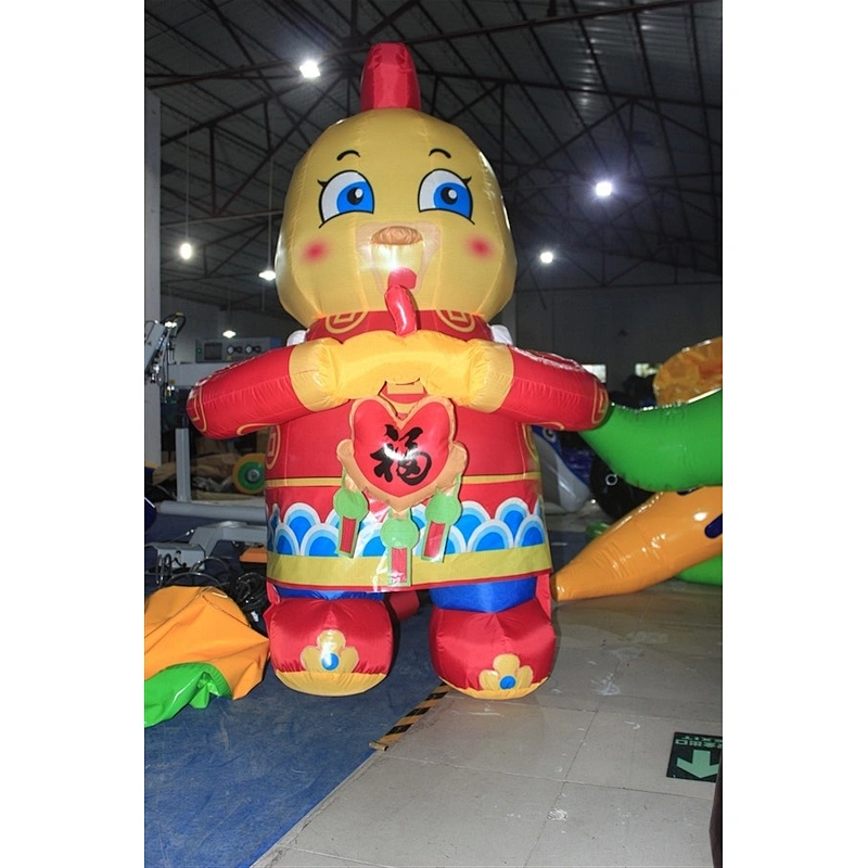 chinese style cute chicken for new year festival wishing luck-2m